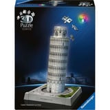 Ravensburger 3D Puzzle Iconics: Schiefer Turm von Pisa - mit Licht 216 Teile