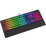SPC Gear GK650K Omnis, Gaming-Tastatur schwarz/transparent, DE-Layout, Kailh RGB Blue, Pudding Edition