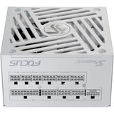 Seasonic FOCUS GX-1000 1000W ATX3.1 White Edition, PC-Netzteil weiß, 1x 12-Pin High Power GPU, 3x PCIe, Kabel-Management, 1000 Watt