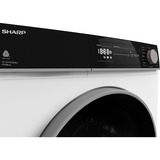 Sharp KD-NHH8S8GW3-DE, Wärmepumpen-Kondensationstrockner weiß