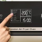 Tefal Easy Fry Air Fryer Oven 20L FW6058 , Mini-Backofen schwarz/silber, 1.800 Watt
