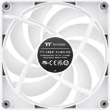 Thermaltake CT140 Reverse ARGB Sync PC Cooling Fan White, Gehäuselüfter weiß, 2er Pack, Reverse, 140 mm
