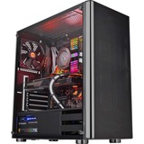 Thermaltake V200 TG, Tower-Gehäuse schwarz, Tempered Glass