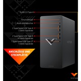 Victus by HP 15L Gaming Desktop TG02-1200ng, Gaming-PC schwarz, ohne Betriebssystem