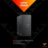 Victus by HP 15L Gaming Desktop TG02-1200ng, Gaming-PC schwarz, ohne Betriebssystem