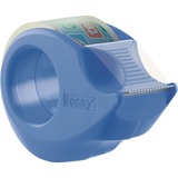 tesa Mini Abroller ecoLogo + 1 Rolle tesafilm eco & clear schwarz, 10 Meter