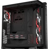 ASUS ROG Cronox GR801 CURVE TG ARGB Black Edition, Tower-Gehäuse schwarz, Panorama-Glas Design