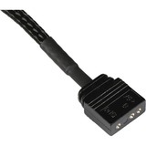 Alphacool Y-Kabelsplitter aRGB 3-Pin auf 4x 3-Pin, 15cm schwarz, inkl. Steckverbinder