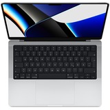 Apple MacBook Pro (14") 2021, Notebook silber, M1 Pro 14-Core GPU, macOS Monterey, Deutsch, 120 Hz Display