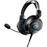 Audio-Technica ATH-GDL3BK, Gaming-Headset schwarz, 3,5 mm Klinke