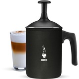 Bialetti Tutto Crema, Milchaufschäumer schwarz, Für 6 Tassen