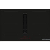 Bosch Set PVQ811HGA6 (HEZ9VDSB4 + PVQ811H26E), Autarkes Kochfeld schwarz, 80 cm, mit integriertem Dunstabzug, Home Connect