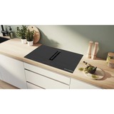Bosch Set PVQ811HGA6 (HEZ9VDSB4 + PVQ811H26E), Autarkes Kochfeld schwarz, 80 cm, mit integriertem Dunstabzug, Home Connect