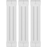 Corsair iCUE LINK QX120 RGB 120-mm-PWM-Lüfter, Gehäuselüfter weiß, Starter-Kit, 120 mm