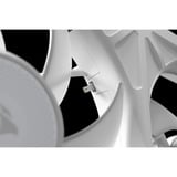 Corsair iCUE LINK RX360 II Unified Frame RGB-PWM, Gehäuselüfter weiß, mit iCUE LINK-System-Hub, White, 360 mm