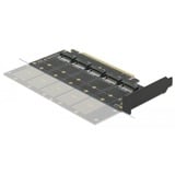 DeLOCK PCIe x16Karte > 5x M.2 Key B 