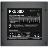 DeepCool PK550D 550W, PC-Netzteil schwarz, 2x PCIe, 550 Watt