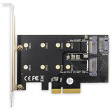 Digitus M.2 NGFF / NVMe SSD PCI Express 3.0 (x4), Schnittstellenkarte 