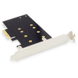 Digitus M.2 NGFF / NVMe SSD PCI Express 3.0 (x4), Schnittstellenkarte 