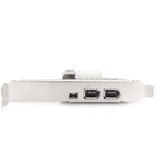 Digitus PCI Express Karte Firewire 1394a (3+1 Port), Schnittstellenkarte 