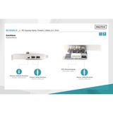 Digitus PCI Express Karte Firewire 1394a (3+1 Port), Schnittstellenkarte 