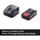 EINHELL Power X-Change Akku-Heckenschere GC-CH 1846 Li, 18Volt rot/schwarz, Li-Ionen Akku 2,0Ah