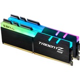 G.Skill DIMM 32 GB DDR4-3200 (2x 16 GB) Dual-Kit, Arbeitsspeicher schwarz, F4-3200C16D-32GTZRX, Trident Z RGB, INTEL XMP