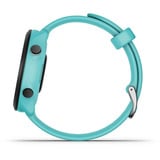 Garmin Forerunner 55, Smartwatch türkis/schwarz, 42 mm, Silikon-Armband