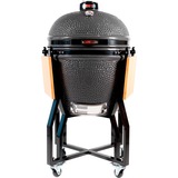 Grill Guru Original XL Holzkohlegrill grau, mit Flip-Grid-System