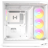 HYTE Y50 Snow White, Tower-Gehäuse weiß, Tempered Glass x 3
