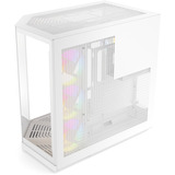 HYTE Y50 Snow White, Tower-Gehäuse weiß, Tempered Glass x 3