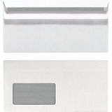Herlitz Briefumschlag DL weiß, mit Fenster