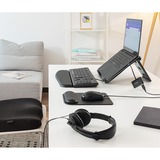 Kensington USB HiFi-Kopfhörer mit Mikrofon, Headset schwarz