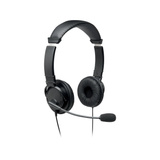Kensington USB HiFi-Kopfhörer mit Mikrofon, Headset schwarz