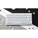 Keychron Q1 Version 1 Knob, Gaming-Tastatur weiß, DE-Layout, Keychron K Pro Red, Hot-Swap, Aluminiumrahmen, RGB