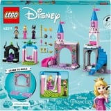 LEGO 43211 Disney Princess Auroras Schloss, Konstruktionsspielzeug 