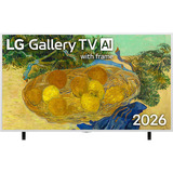 LG 65LX7B6LA.AEEQ (Gallery TV), QNED-Fernseher 165 cm (65 Zoll), silber/schwarz, UltraHD/4K, Gallery+, PVR, TimeShift