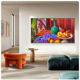 LG 65LX7B6LA.AEEQ (Gallery TV), QNED-Fernseher 165 cm (65 Zoll), silber/schwarz, UltraHD/4K, Gallery+, PVR, TimeShift