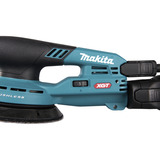 Makita Akku-Exzenterschleifer BO001CGZ XGT, 40Volt blau/schwarz, ohne Akku und Ladegerät