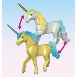 PLAYMOBIL 71842 Magic Unicorns: Sammeleinhorn Sonnenscheinblüte mit Fee, Konstruktionsspielzeug 