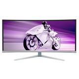 Philips Evnia 34M2C8600, OLED-Monitor 86 cm (34 Zoll), weiß/silber, WQHD, AMD FreeSync Premium Pro, HDMI, 175Hz Panel