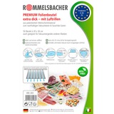 Rommelsbacher Vakuumierbeutel 20cm x 30cm, Vakuumier-Folien transparent, 50 Stück