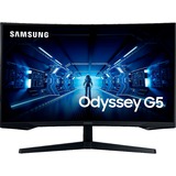 SAMSUNG Odyssey Gaming G5 C32G54TQBU, Gaming-Monitor 80 cm (32 Zoll), schwarz, QHD, VA,  AMD Free-Sync, HDR, 144Hz Panel