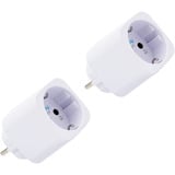 Shelly Plug M Gen3, Schaltsteckdose weiß, 2er Pack