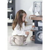 Smoby Rowenta Haushalts-Set Waschküche, Kinderhaushaltsgerät braun/dunkelgrau