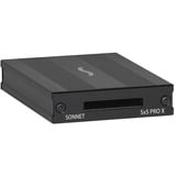 Sonnet SxS PRO X Single-Slot Card Reader, Kartenleser schwarz, Thunderbolt 3