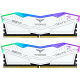Team Group DIMM 32 GB DDR5-6000 (2x 16 GB) Dual-Kit, Arbeitsspeicher weiß, FF4D532G6000HC30DC01, Delta RGB, INTEL XMP