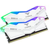Team Group DIMM 32 GB DDR5-6000 (2x 16 GB) Dual-Kit, Arbeitsspeicher weiß, FF4D532G6000HC30DC01, Delta RGB, INTEL XMP