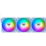 Thermaltake CT140 EX ARGB Sync PC Cooling Fan, Gehäuselüfter hellblau, 3er Pack, 140 mm