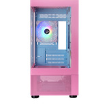 Thermaltake View 170 TG ARGB , Tower-Gehäuse rosa, Tempered Glass x 2